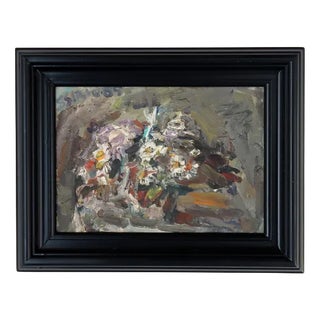 Sirio Salimbeni, Pratoline, 1960s, Oil, Framed For Sale