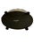 Maison Lancel Vintage French Black Tole Cachepot With Hand-Painted Fruit and Gilt Scalloped Rim Lion Head Ring Handles For Sale - Image 9 of 17