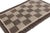 Rug & Kilim Vintage Tulu Rug in Brown and Beige Checkered Pattern - Rug & Kilim For Sale - Image 4 of 8
