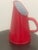 Cute vintage enamelware pitcher. 6 3/4” high 4” wide without handle