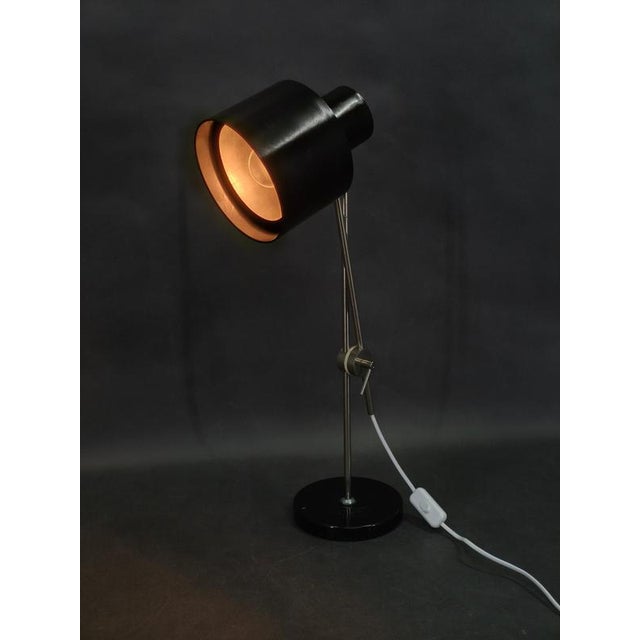 1012 Adjustable Bakelite Table Lamp by Electrosvit, 1960s For Sale - Image 3 of 13