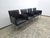 Walter Knoll Jason 1410 Armchair Set in Black Leather by Walter Knoll, Set of 4 For Sale - Image 4 of 16