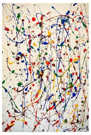 Laura Placa, Colors, Original Acrylic on Canvas, 2021