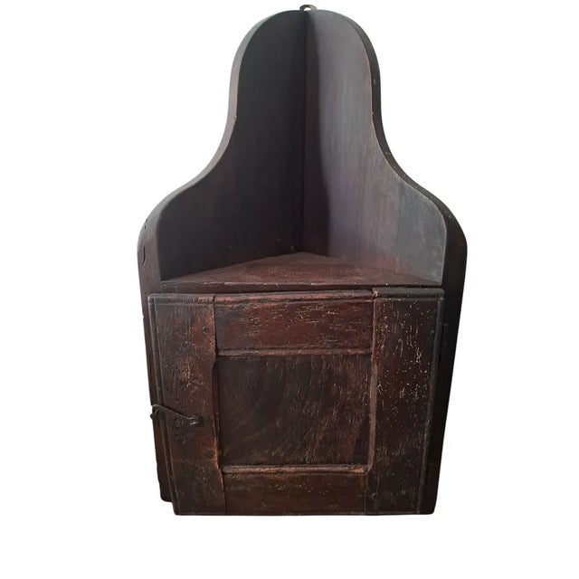 19th Century 19th Century Small Corner Chapel Cupboard - Pyrenees, France For Sale - Image 5 of 5