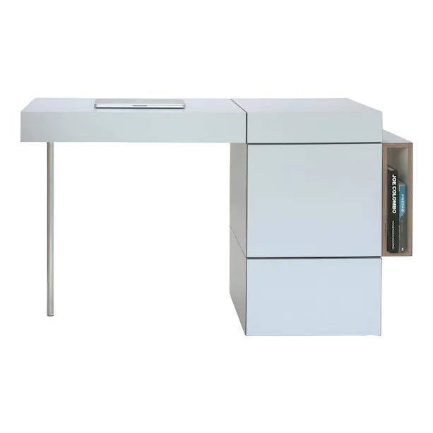 Boxbox White Desk by Moca For Sale