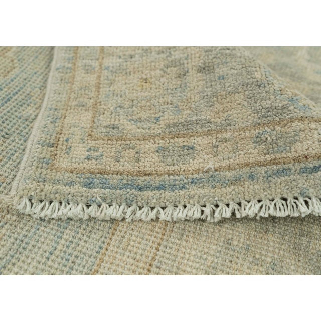 Oushak Square Rug 2'10" x 3' #21351 For Sale In Houston - Image 6 of 8