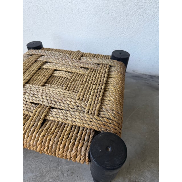 Small Low Stool by Audoux Minet, 1950s For Sale - Image 11 of 18