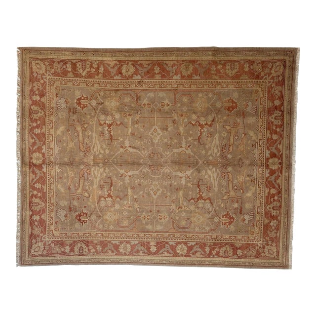 1980s Oushak , 8' X 10' For Sale