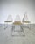 Designer Chairs in Hand-Decorated Leather and Steel, 1970s, Set of 4 For Sale - Image 16 of 18
