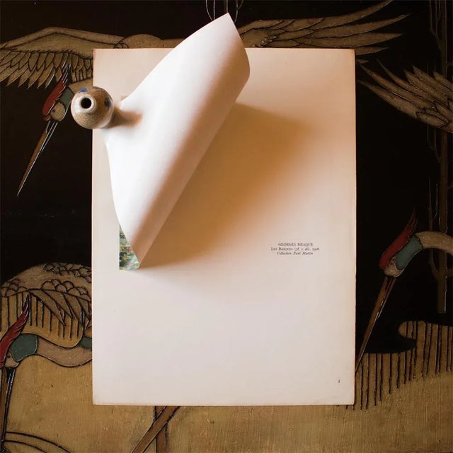 Georges Braque 1948 After Georges Braque "The Boats", Second Edition Parisian Lithograph For Sale - Image 4 of 8