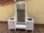 Glass Antique Italian Dressing Table with Mirrror, 1890s For Sale - Image 7 of 7