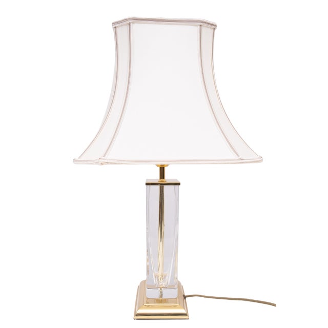 Table Lamp in Cut Crystal Glass from Nachtmann Leuchten, Germany, 1970s For Sale - Image 6 of 13