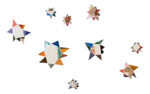 Large Superstar Mirror Series #09 by Ruth Minola Scheibler