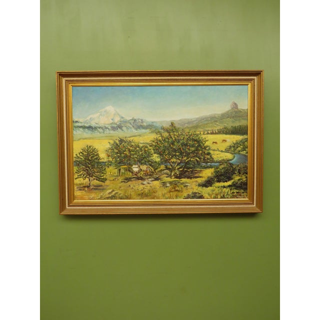 Argentina, Provincia del Neuquen, 1989, Oil on Board, Framed For Sale - Image 13 of 14