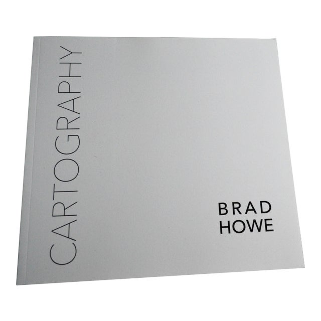 2015 Brad Howe Cartography Catalog Artist Sculpture Coffee Table Book For Sale