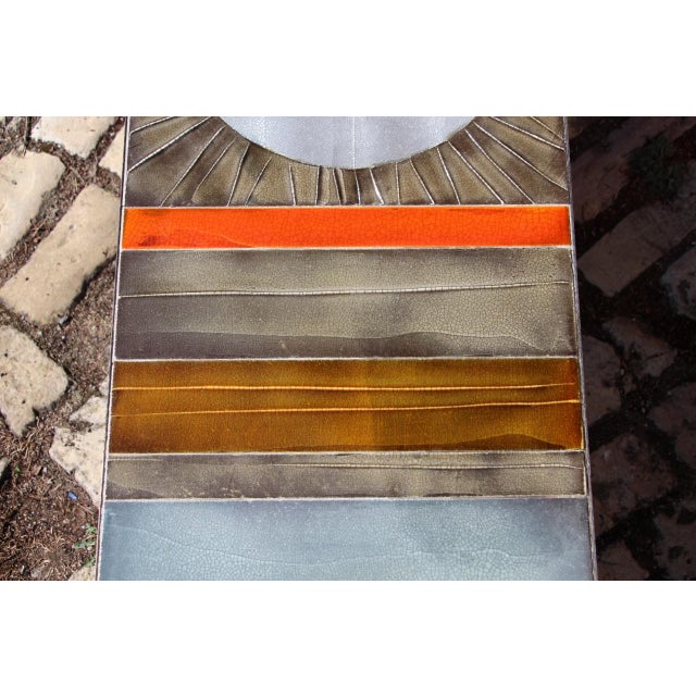 Roger Capron Ceramic Sun Model Coffee Table by Roger Capron, 1960s For Sale - Image 4 of 10