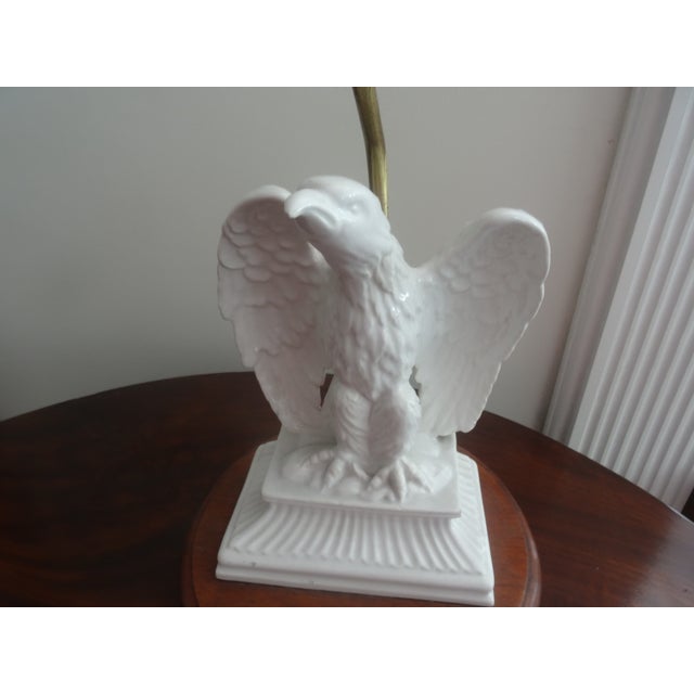 Figurative Vintage Eagle Form Lamp For Sale - Image 3 of 3