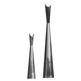 Cardinale Vases by Lino Sabattini for Gallia for Christofle, 1950s, Set of 2 For Sale