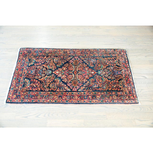Early 20th Century Persian Sarouk Rug For Sale - Image 4 of 14