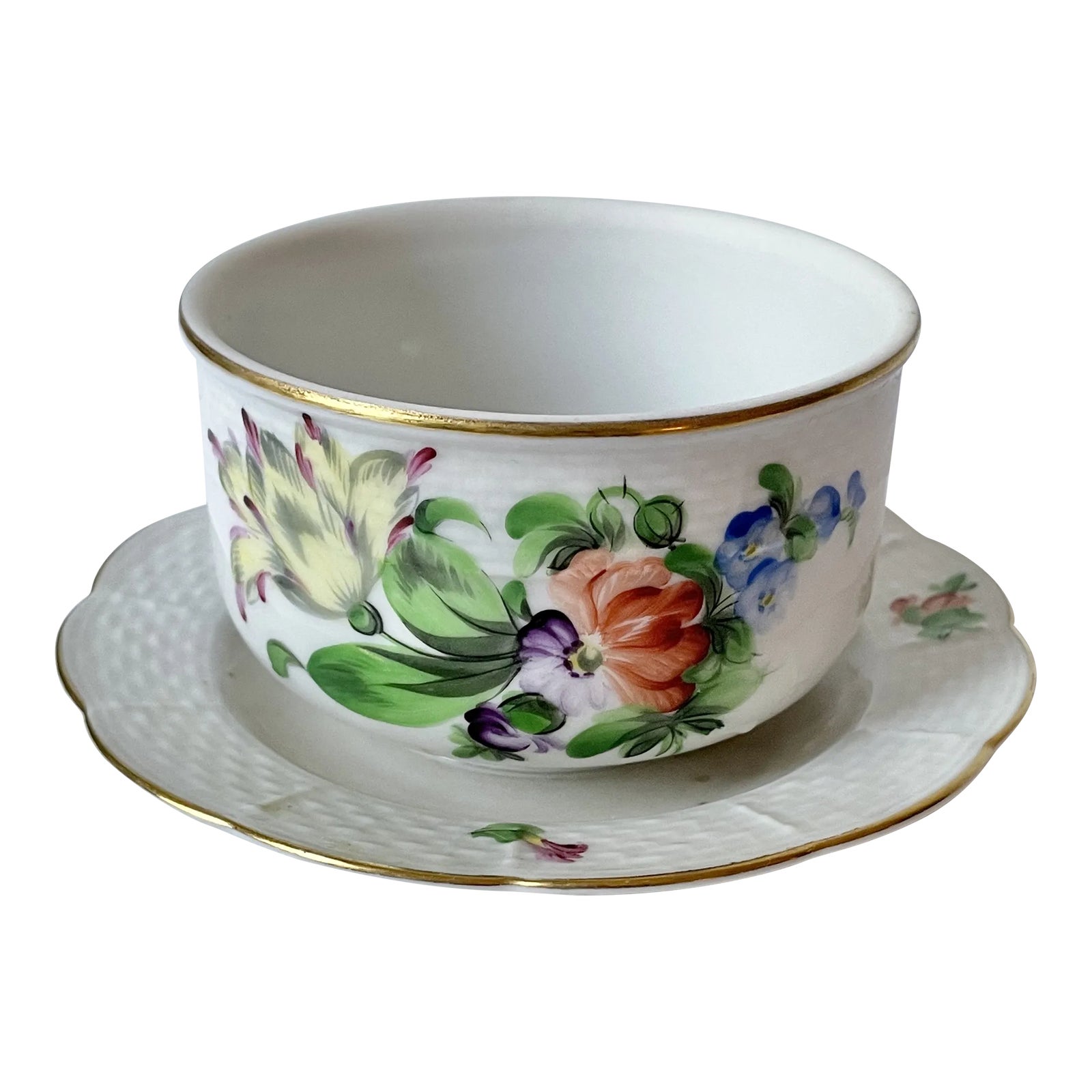 食器 HERENDHVNGARY HANDPAINTED Vintage Handpainted Herend Hungary