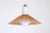 Pendant in Opal Glass, Lamellar Aspen Wood and Brass by Paavo Tynell for Idman, 1950s For Sale - Image 11 of 11