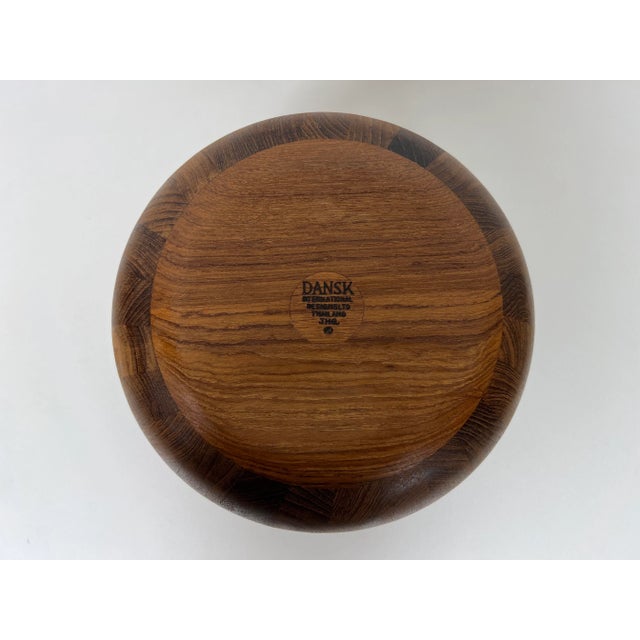 1960s Teak Salad Bowl by Jens Quistgaard for Dansk For Sale - Image 5 of 9