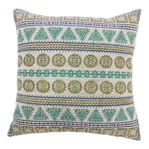 Sofia Tenejapa Silk Embroidered Pillow