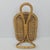 Wood Vintage Italian Coat Hangers in Rattan and Bamboo, 1960s, Set of 3 For Sale - Image 7 of 17