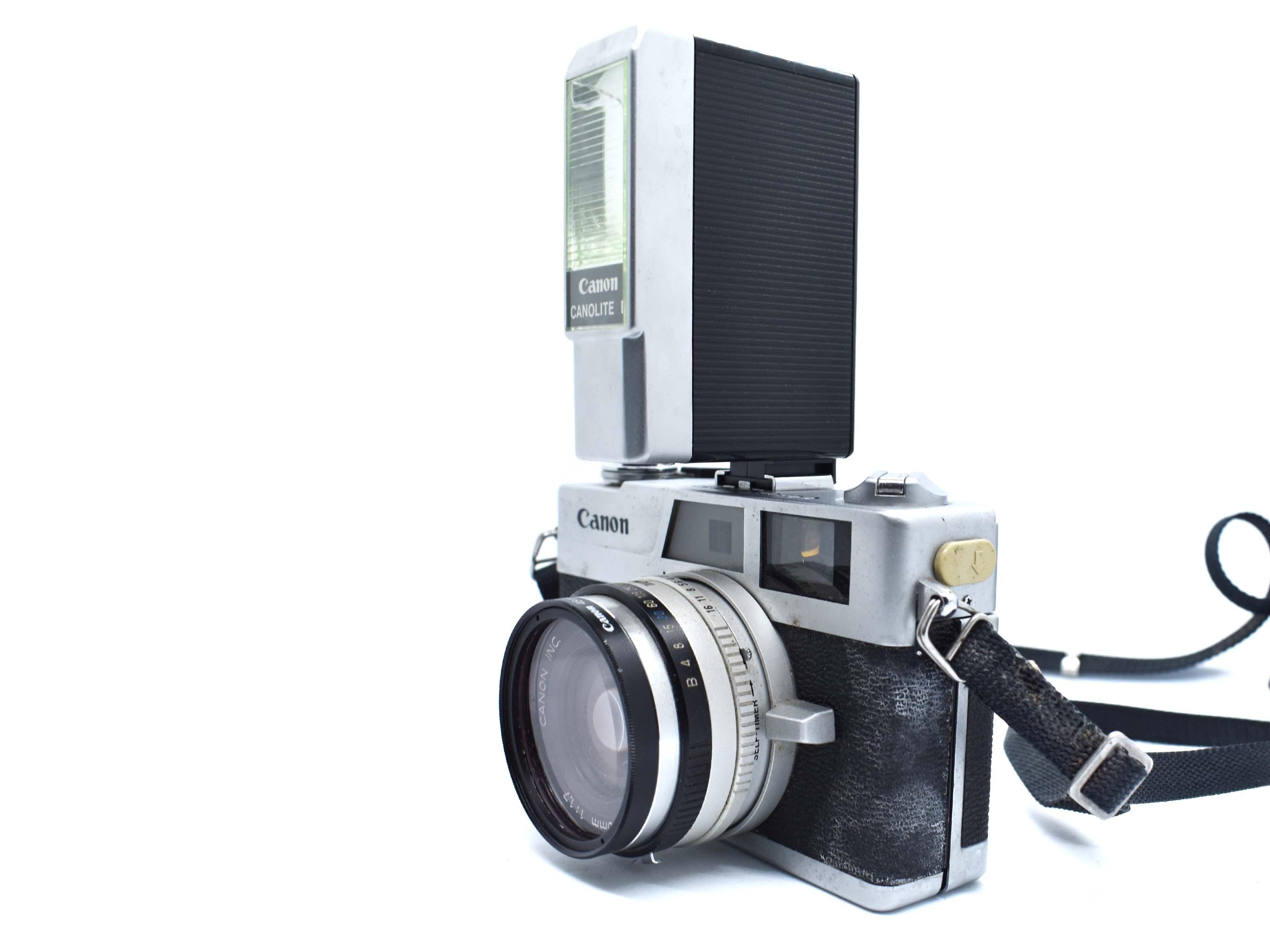 1970 Canon Canonet G-Iii Ql17 Rangefinder Film Camera With