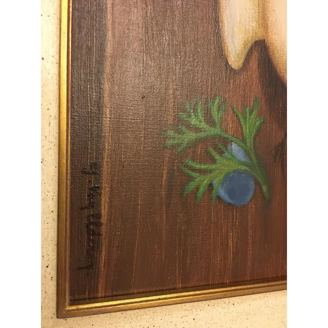 G. Van Eldeveg, Oil Painting, Flowers, 1988s For Sale - Image 4 of 18