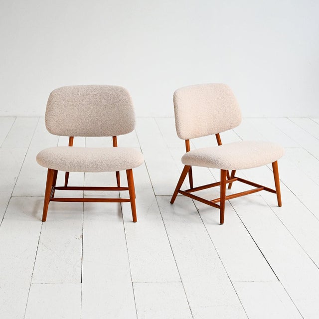 Teve Chairs from Alf Svensson, Sweden, 1950s, Set of 2 For Sale - Image 9 of 9