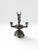 Silver Pair of Antique Victorian Silver Plate Cherub Two-Light Candlesticks For Sale - Image 8 of 12