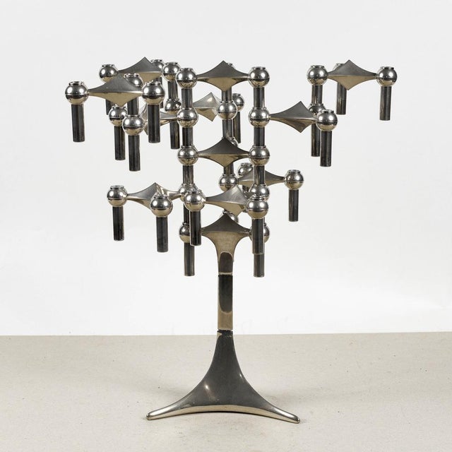 Orion Modular Candelabra by Fritz Nagel for BMF For Sale - Image 16 of 18