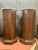 An antique pair of octagonal rosewood (pau ferro) columns This piece is attributed to the mentioned designer/maker. It has...