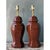 Metal Vintage Ceramic Ginger Jar Table Lamps - A Pair For Sale - Image 7 of 12