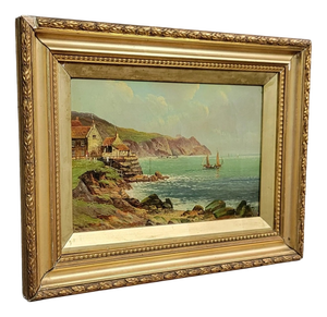 Robert Weir Allan, English School Landscape, 19th Century, Oil on Canvas, Framed