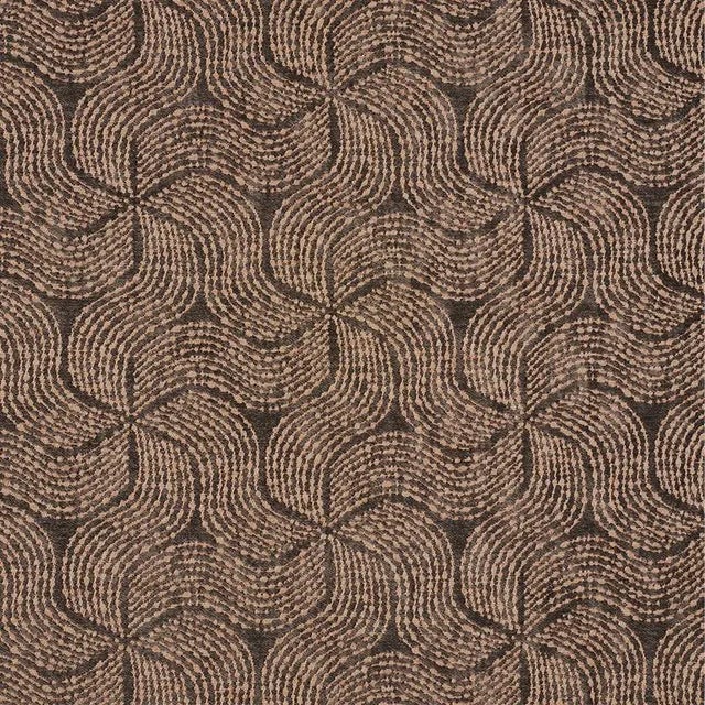 Rich with texture, dimension and dynamic movement, this playful pinwheel design is created with a hardwearing combination...