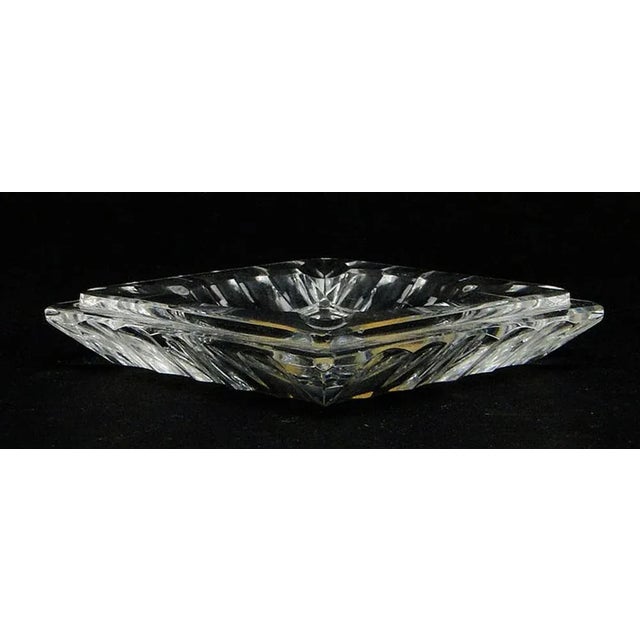 1950s Art Deco Ashtray from Val Saint Lambert, Belgium, 1950s For Sale - Image 5 of 6