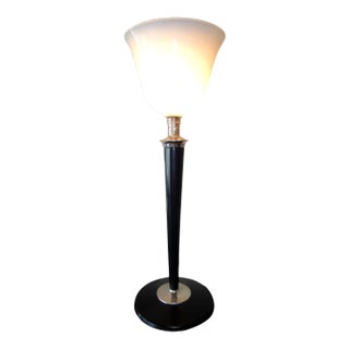 Vintage French Mazda Table Lamp For Sale