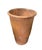 2000 - 2009 Pair of Mid-Century Rustic Italian Terracotta Vaso Planters For Sale - Image 5 of 11