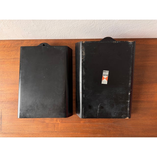 Florence Knoll Two-Tier Ebonized Walnut Paper Tray For Sale In Pittsburgh - Image 6 of 7