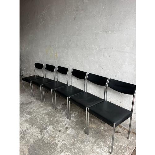 Mid-Century Modern Dining Chairs, 1950s, Set of 6 For Sale - Image 4 of 11