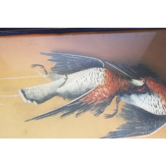 Antique Chromolithograph of Hanging Gamebirds For Sale - Image 10 of 11