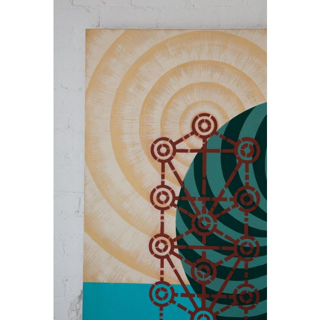 Original 1980’s Art by C. Avner For Sale In Los Angeles - Image 6 of 8