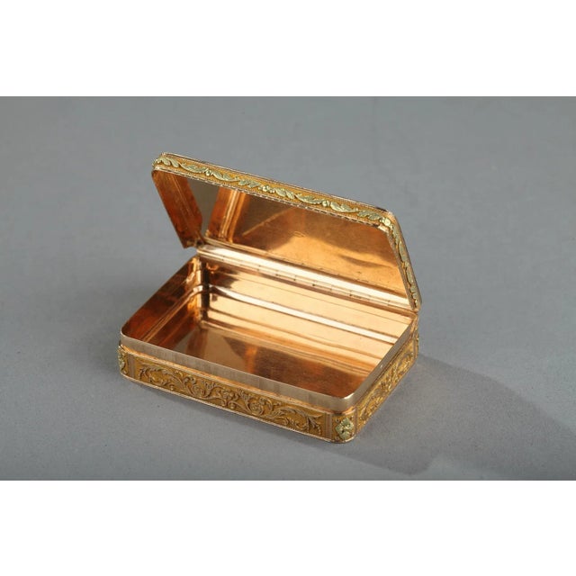 Early 19th Century Gold Box For Sale - Image 9 of 13