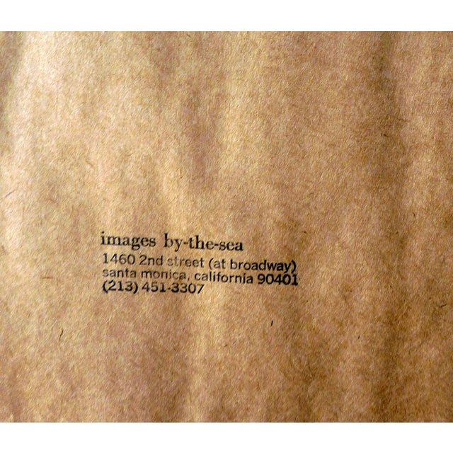 Black Peter Alexander "Chula Vista 2" Artist Proof Lithograph, 1981 Signed -Light & Space Movement For Sale - Image 8 of 9