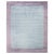 Minimalist Modern Tibetan Rug in Viscose – Blue & Lavender, by Doris Leslie Blau For Sale