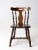 Vintage Wood Pub Style Chair For Sale - Image 4 of 12