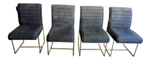 1970's Mid-Century Modern Directional Dining Chairs - Set of 4