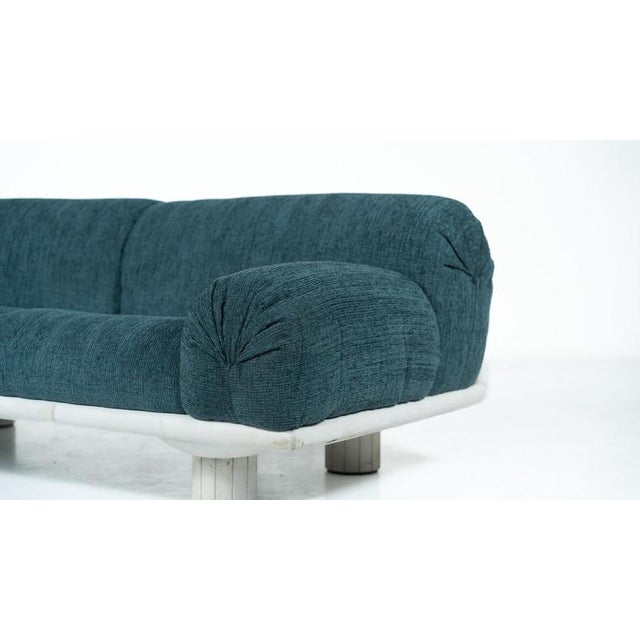 Sofa by Carlo Bartoli for Rossi di Albizzate, 1980s For Sale - Image 10 of 12